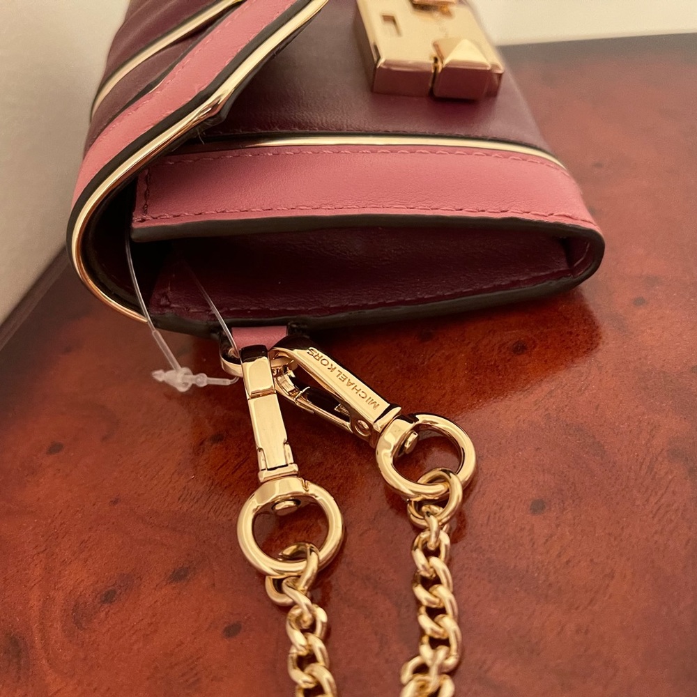 NWT MICHAEL KORS Whitney Oxblood Leather Wallet - Picture 12 of 13